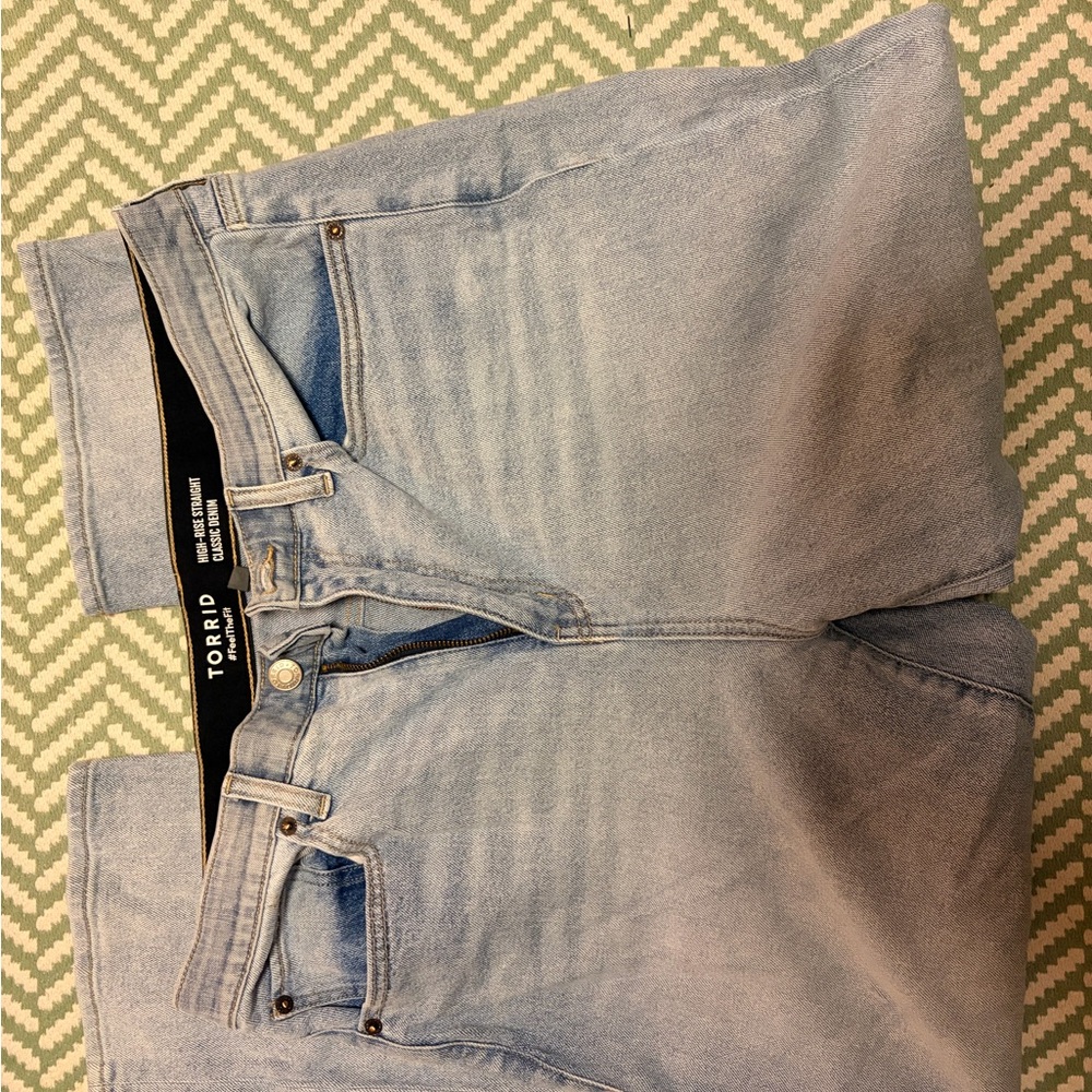 Torrid Light Blue Jeans